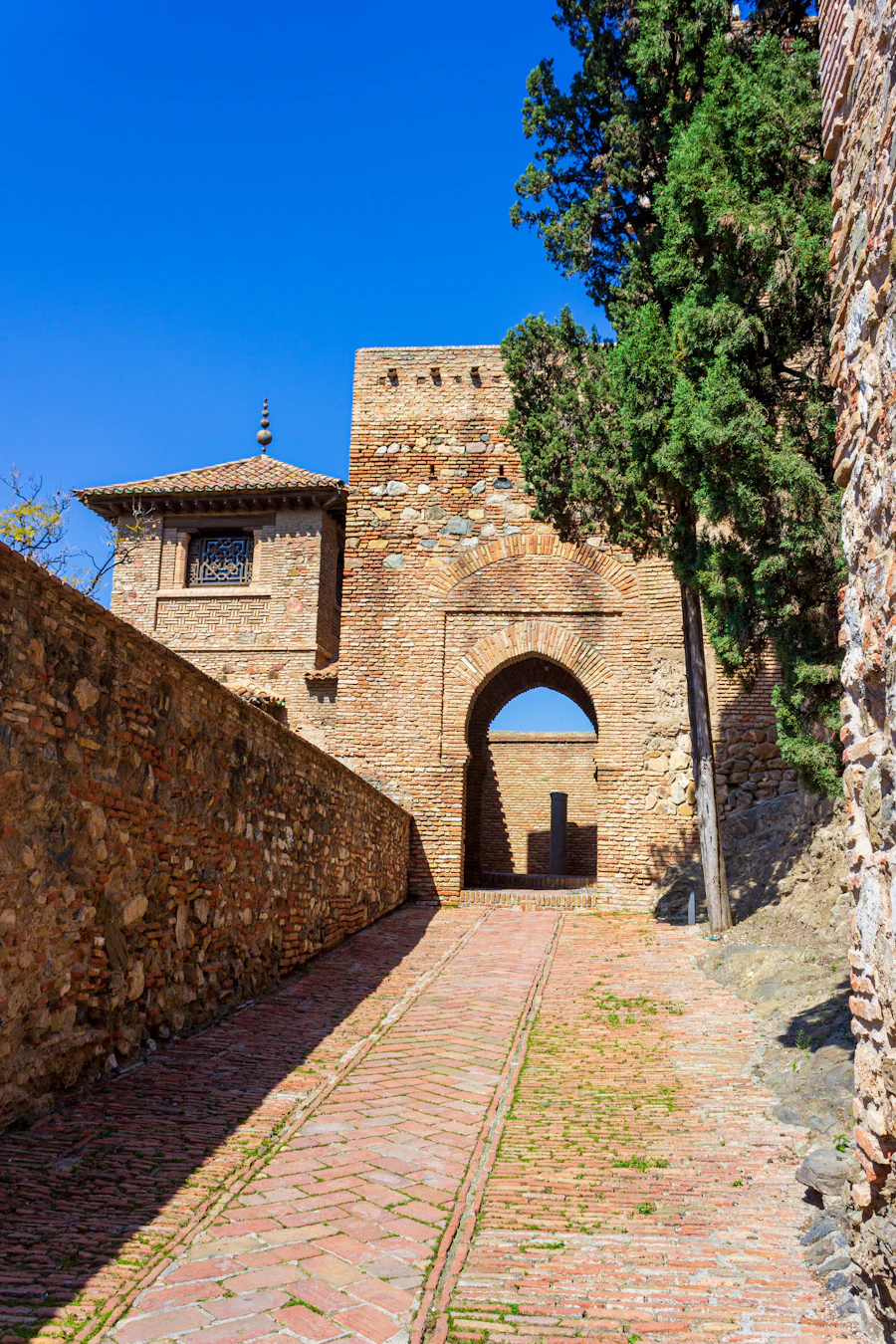 The Moorish Alcazaba fortress in Málaga