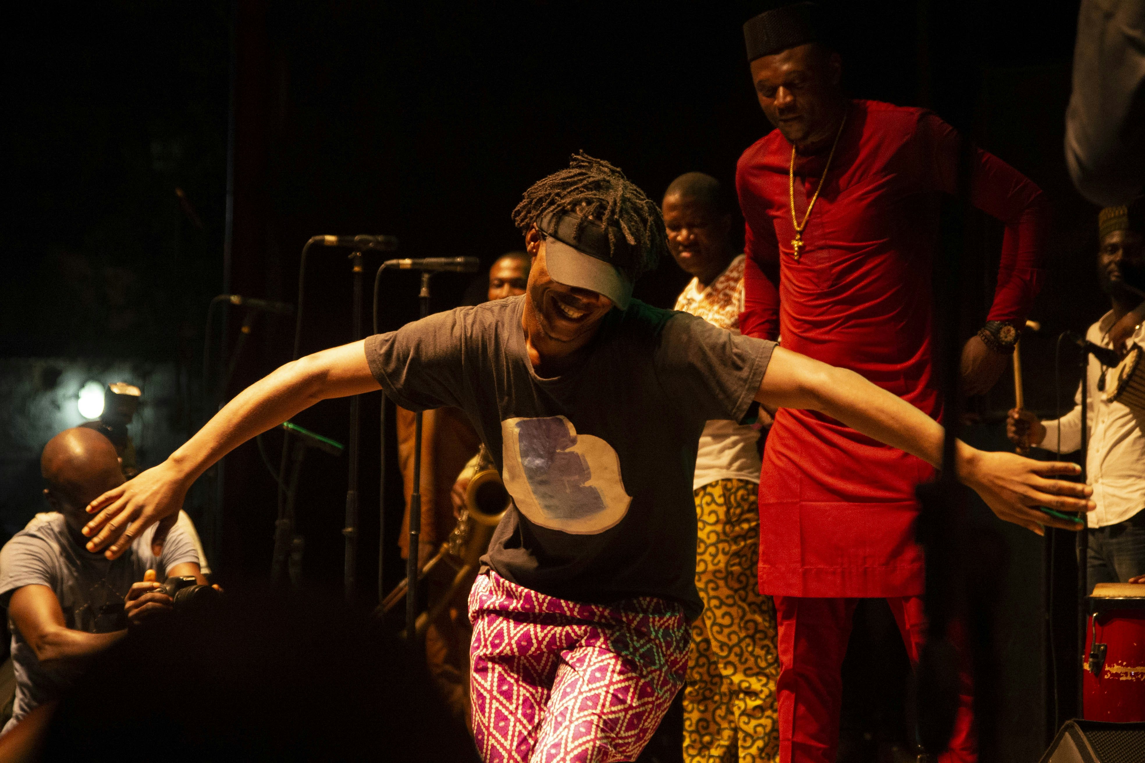 A Dancer at a Lagos Concert