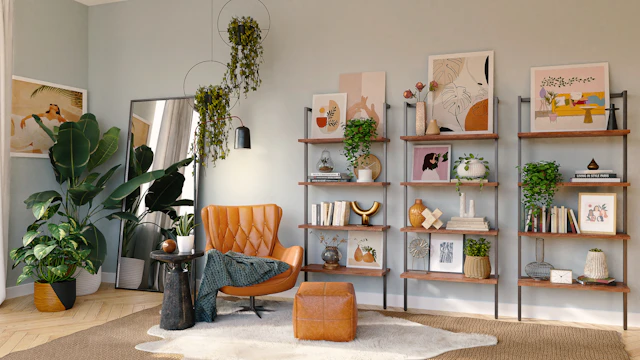 Mərmər və qızıl aksent