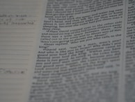 A close-up of a home inspection report with notes.