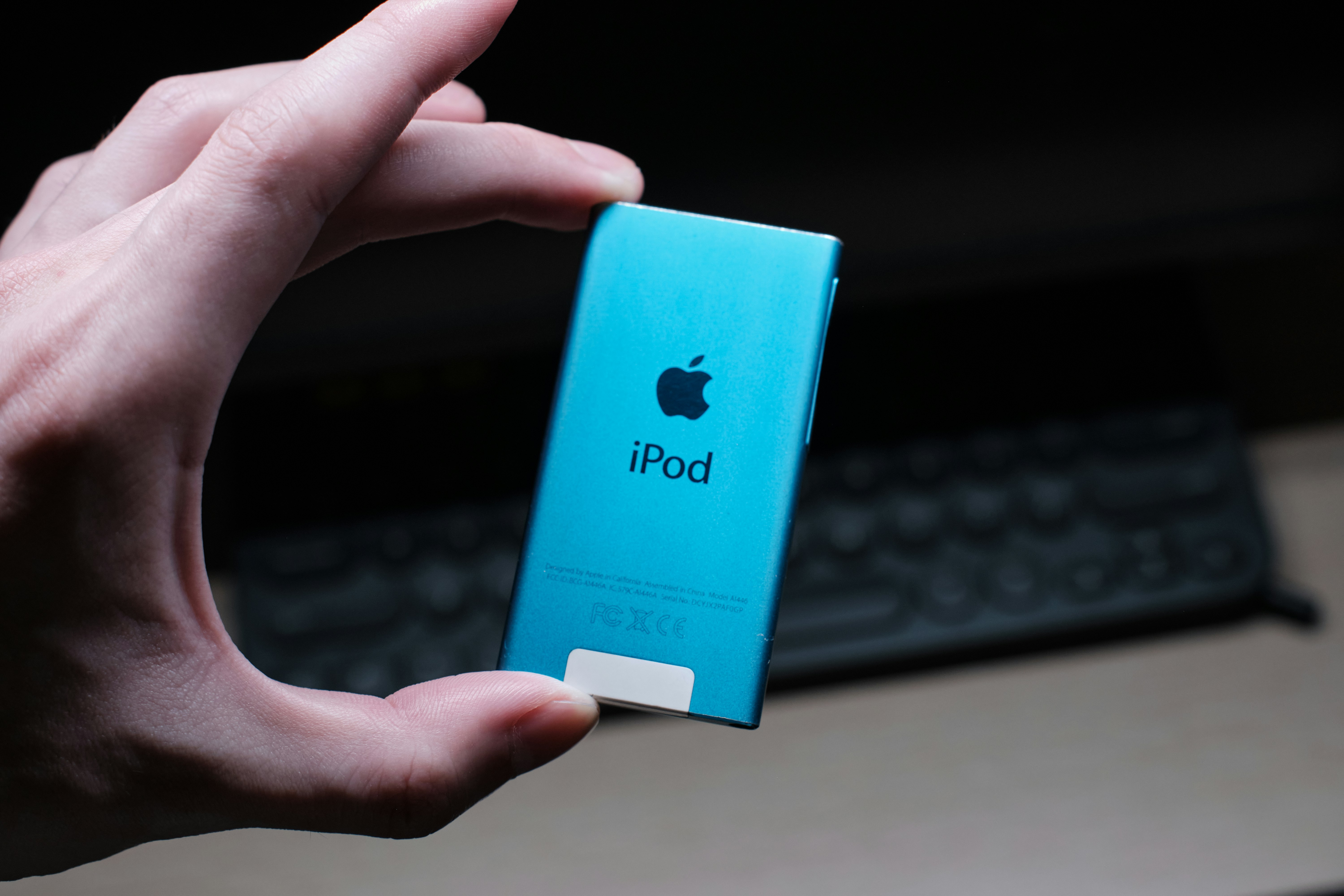 blue ipod nano 6 th generation
