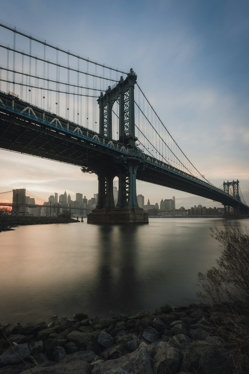 bridge over river during daytime