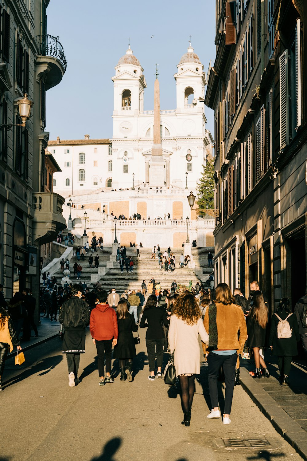 people walking on street during daytime