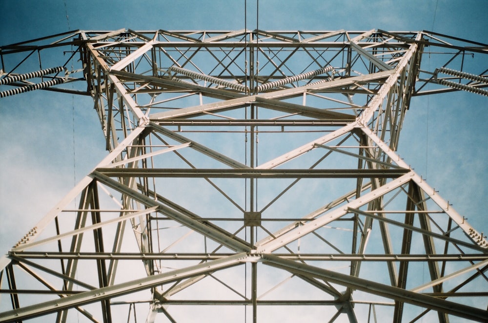 white metal frame under blue sky during daytime