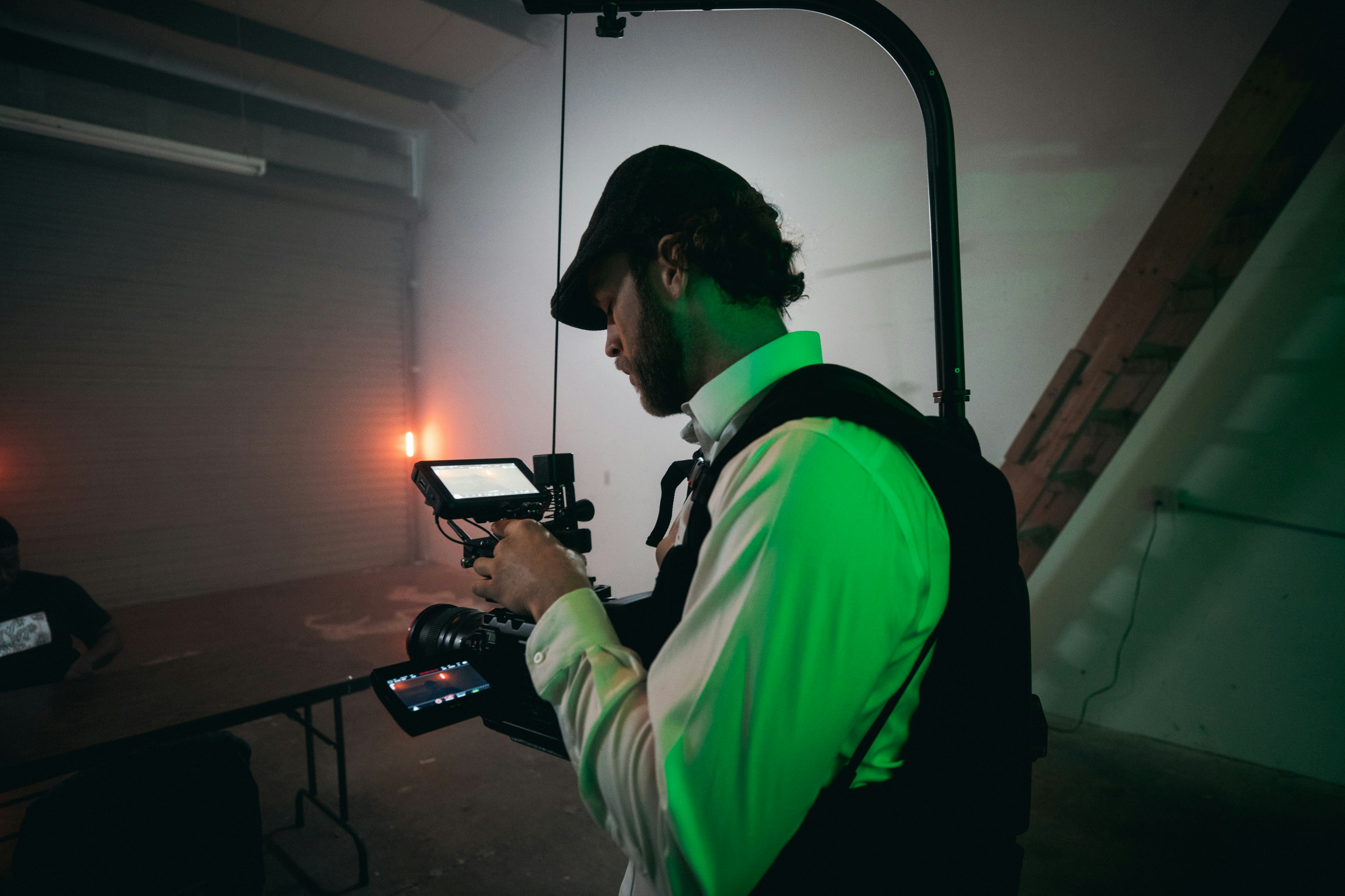 woman wearing yellow long-sleeved dress under white clouds and blue sky during daytime