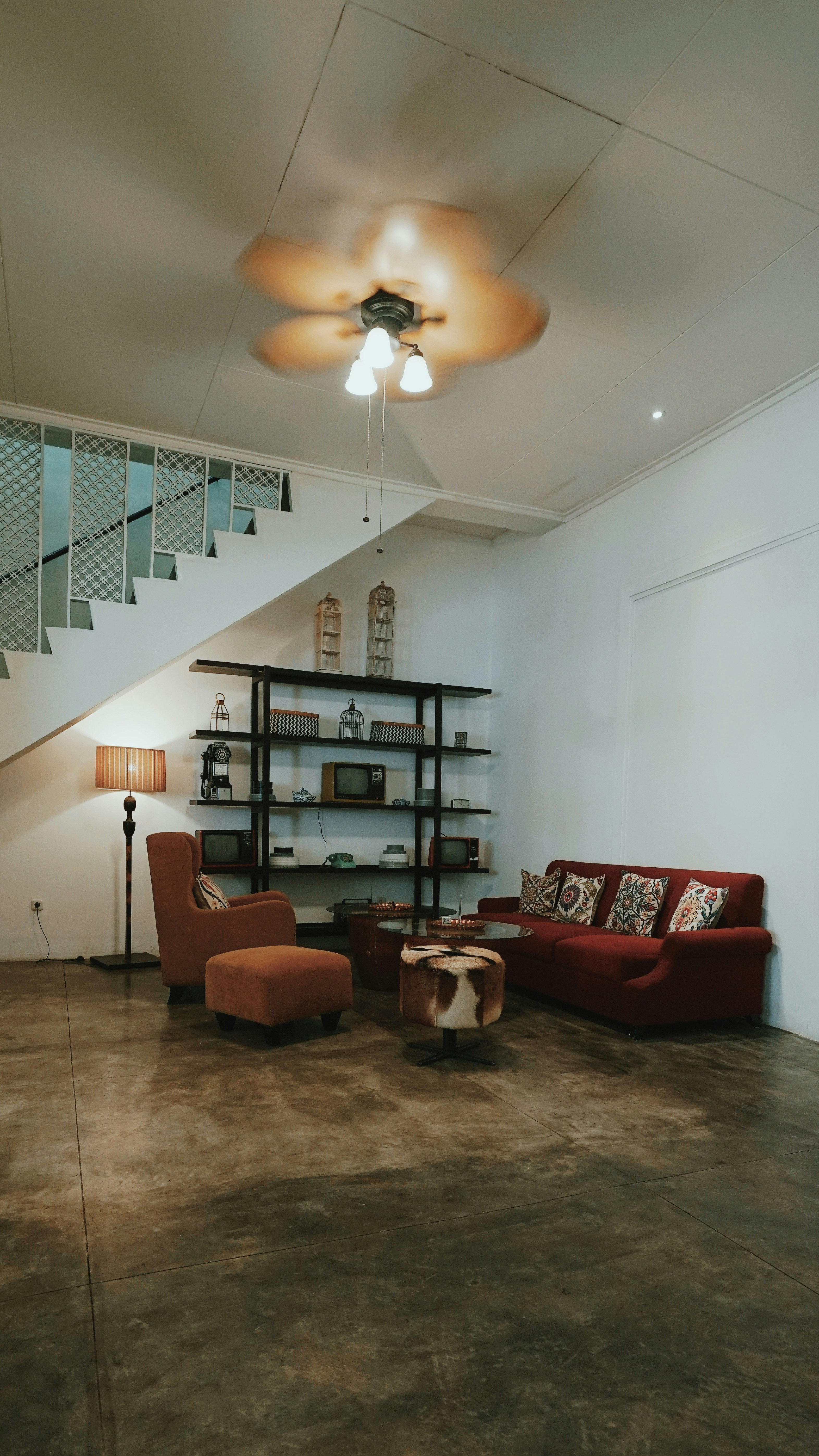 Sofá industrial elegante