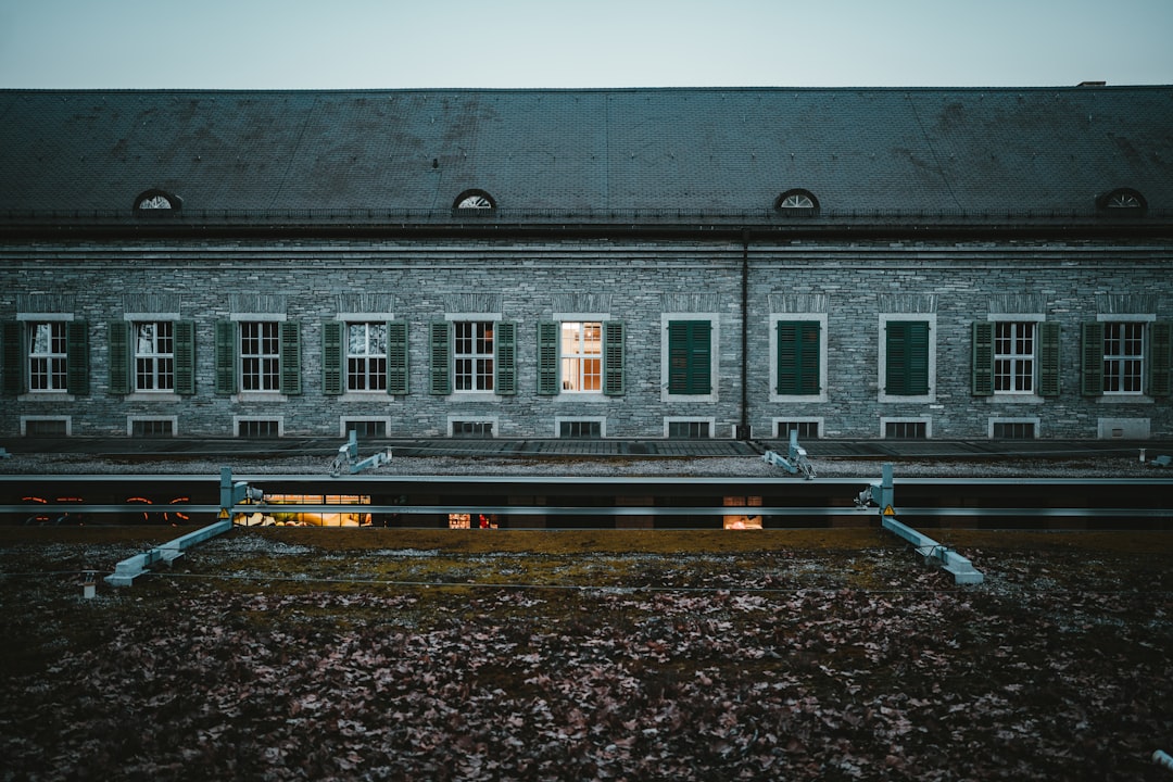 white and gray concrete building