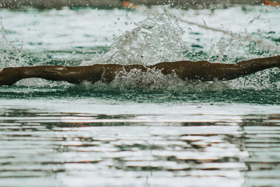 person in water during daytime