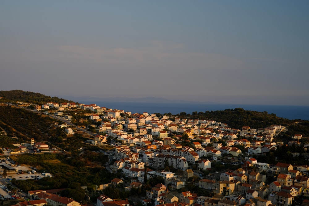 aerial view of city during daytime