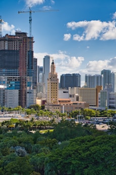 high rise buildings during daytime
