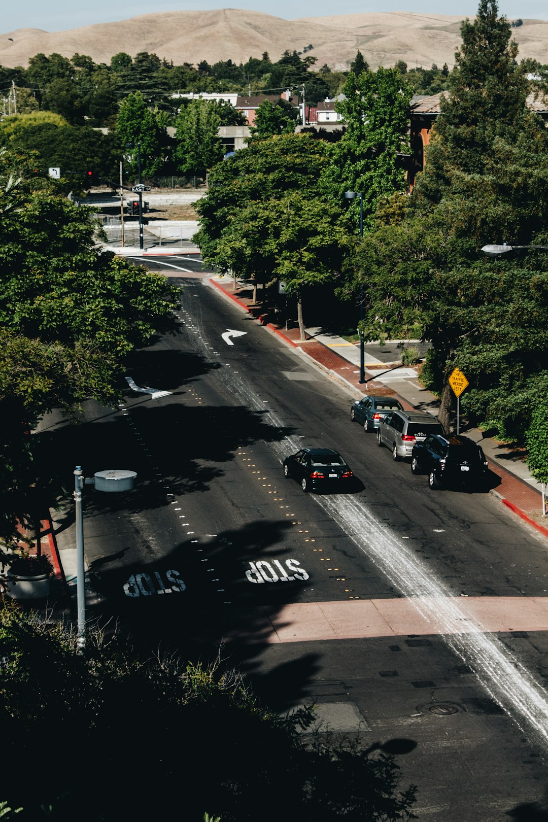 cars on road during daytime