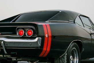 black and red bmw m 3 coupe