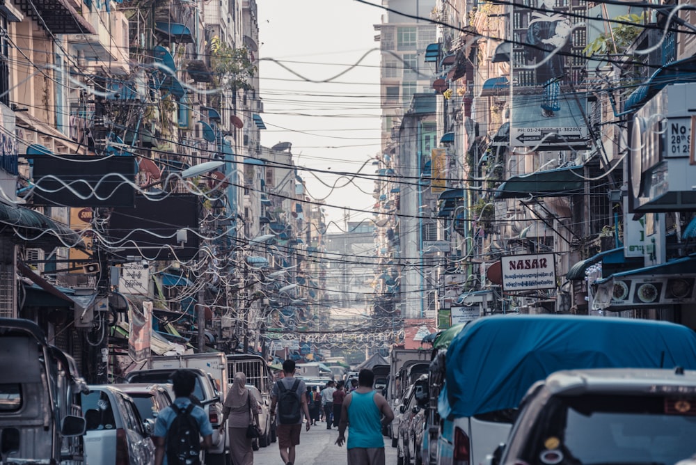 people walking on street during daytime