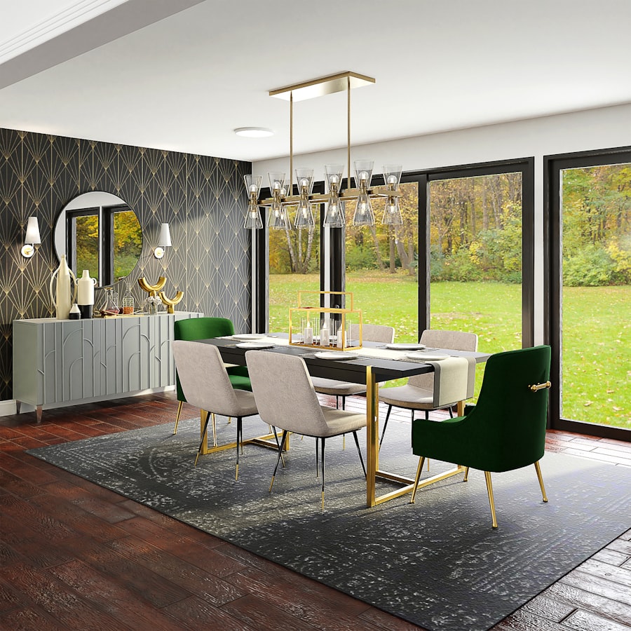 Elegant formal dining room