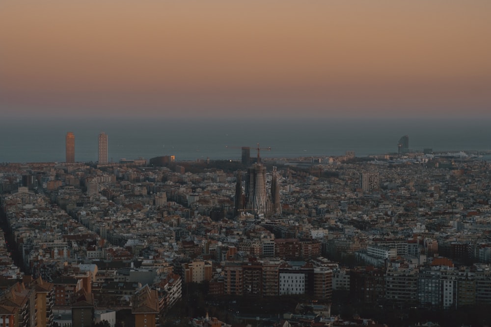 aerial view of city buildings during daytime