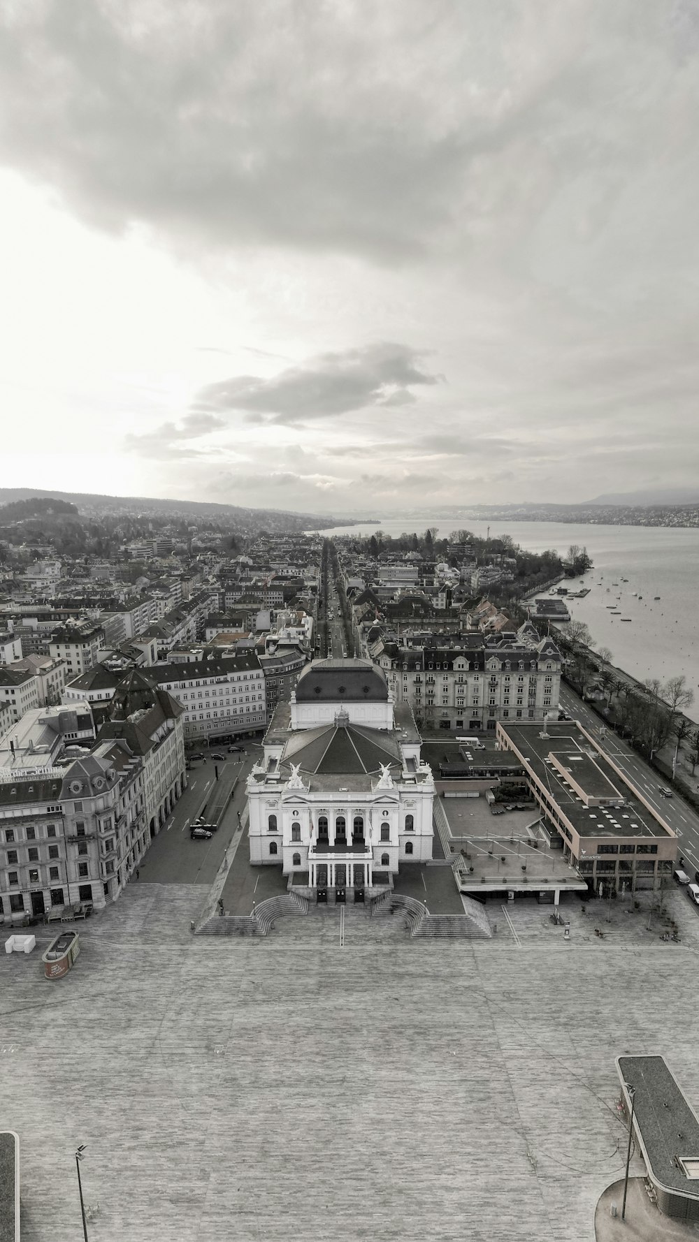 aerial view of city buildings during daytime