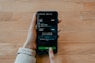 person holding black samsung android smartphone