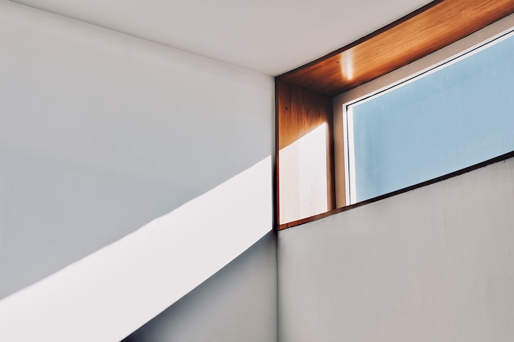 white and brown wooden wall