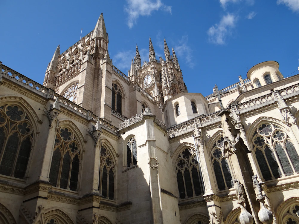 Vista de la catedral de Burgos