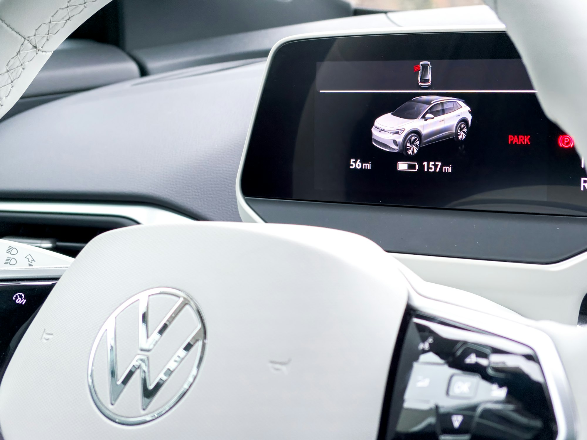 Fully Digital Cockpit Display in the New All-Electric Volkswagen ID.4 is extremely customizable and is updated constantly by VW.