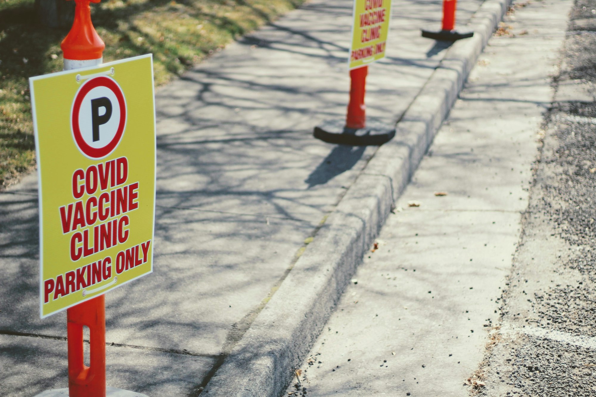 COVID Vaccine Clinic Parking