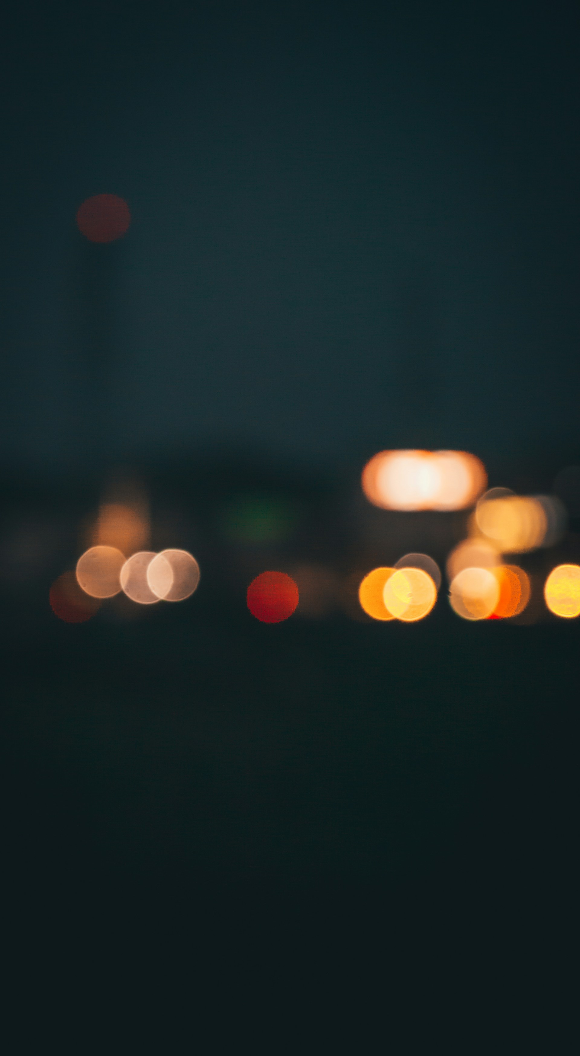 bokeh photography of orange lights