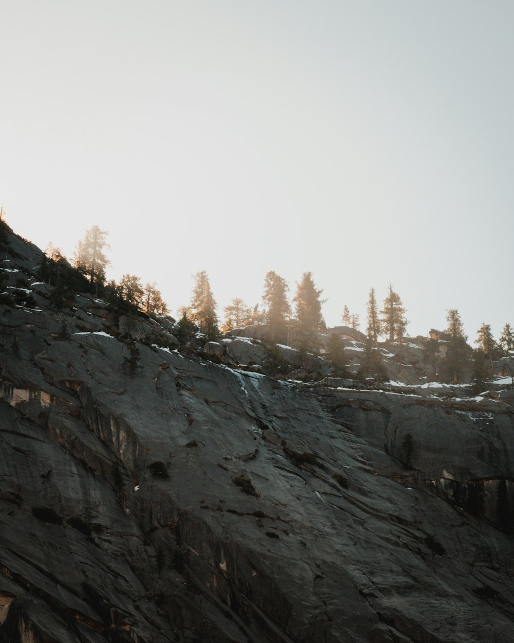 gray rocky mountain during daytime