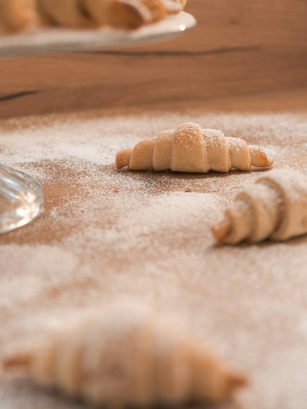 white bread on brown wooden table