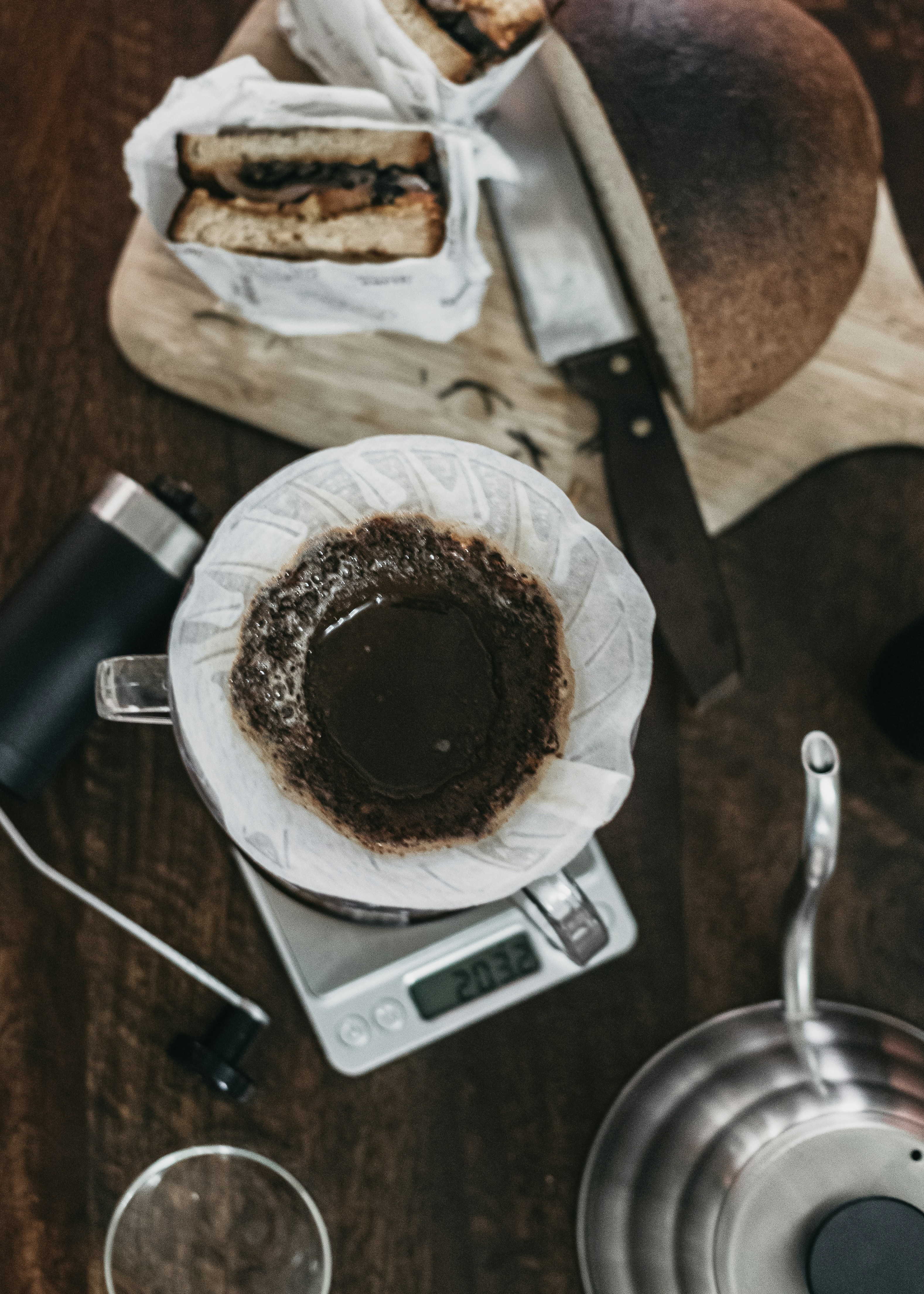 white ceramic bowl on white paper