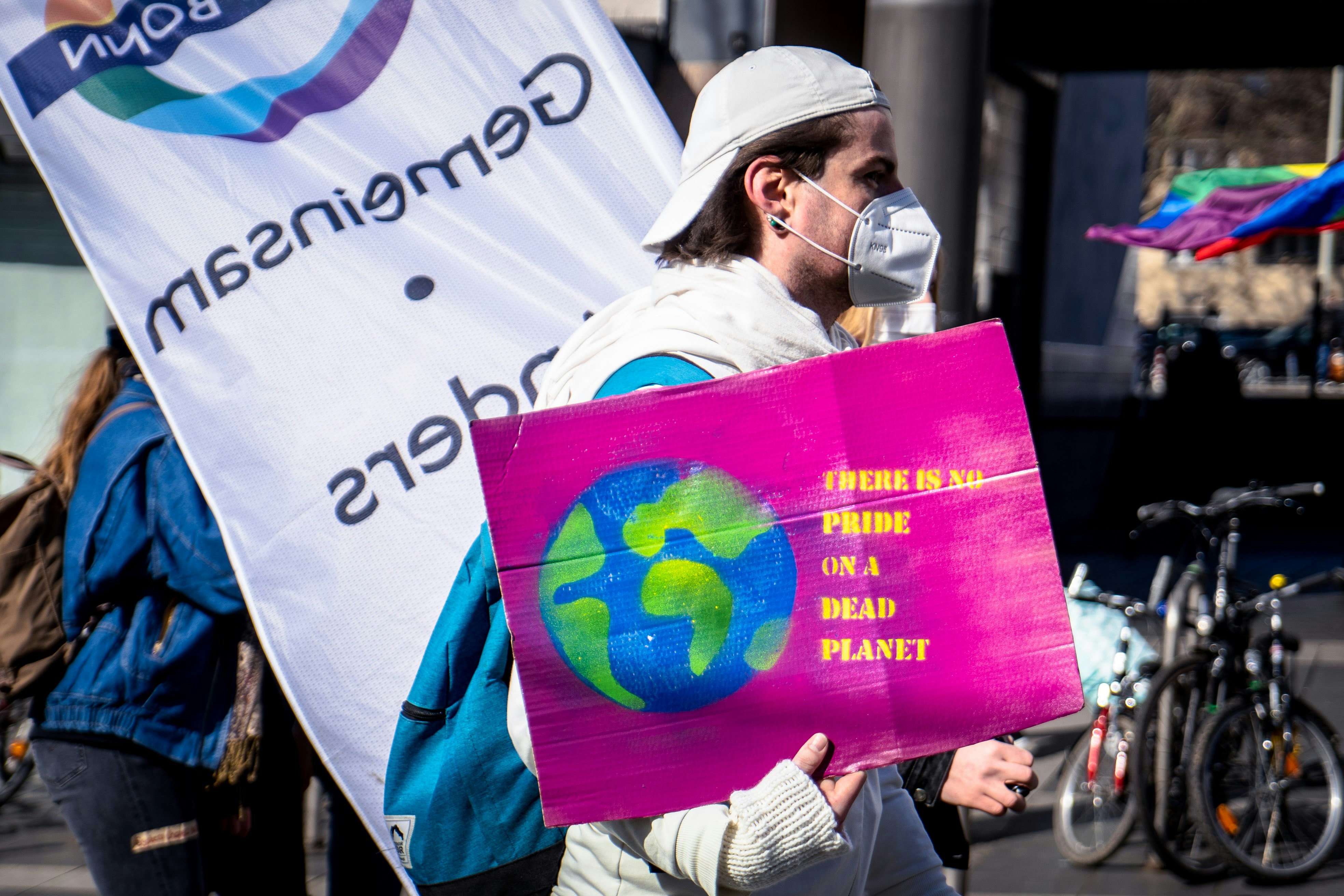 There is no pride on a dead planet! 

- Fridays For Future Bonn, 2021-03-19