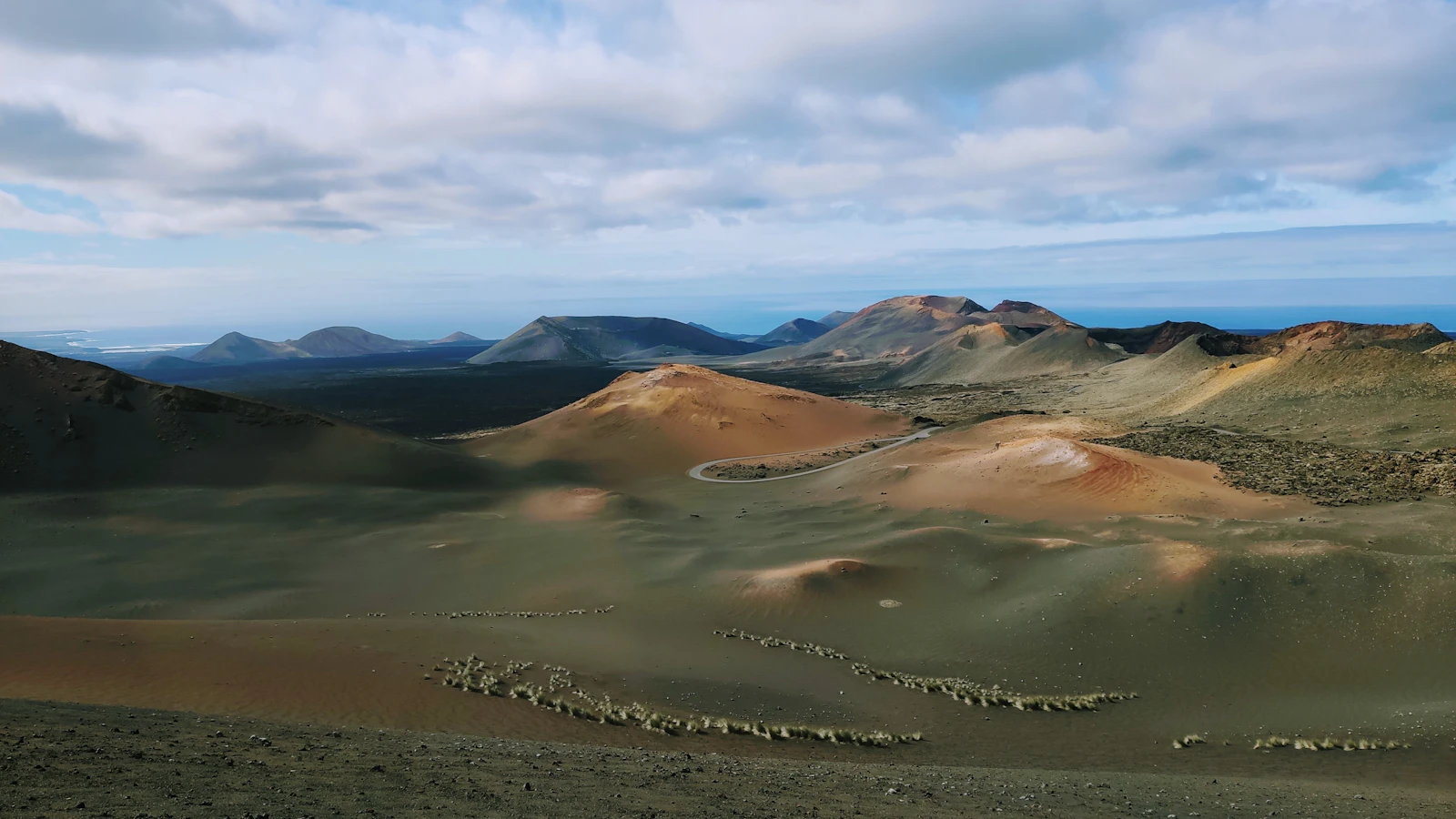 Vulkanlandschaft auf Lanzarote