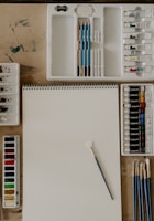 white and black plastic drawer