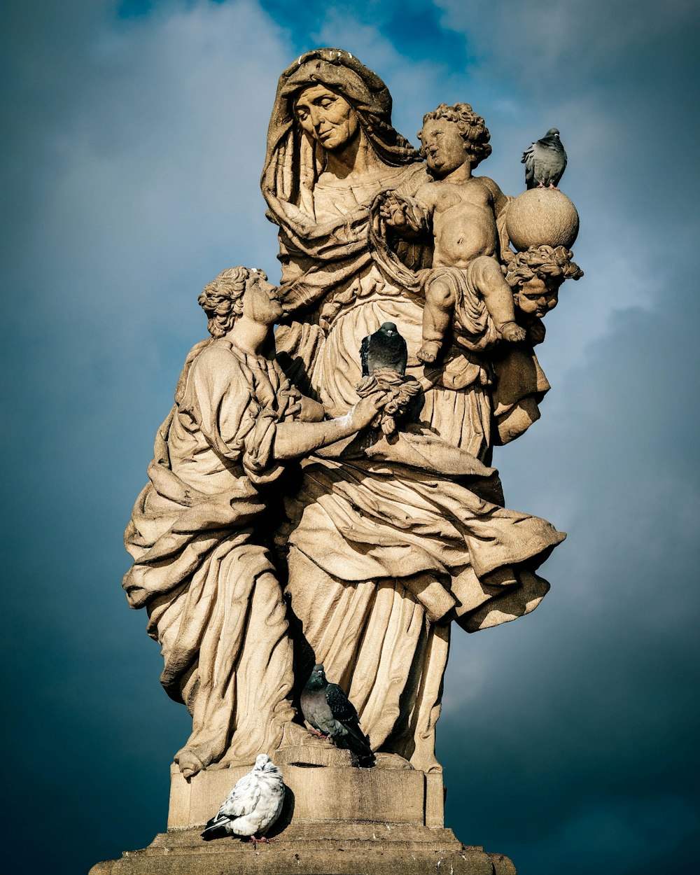 angel statue under blue sky during daytime