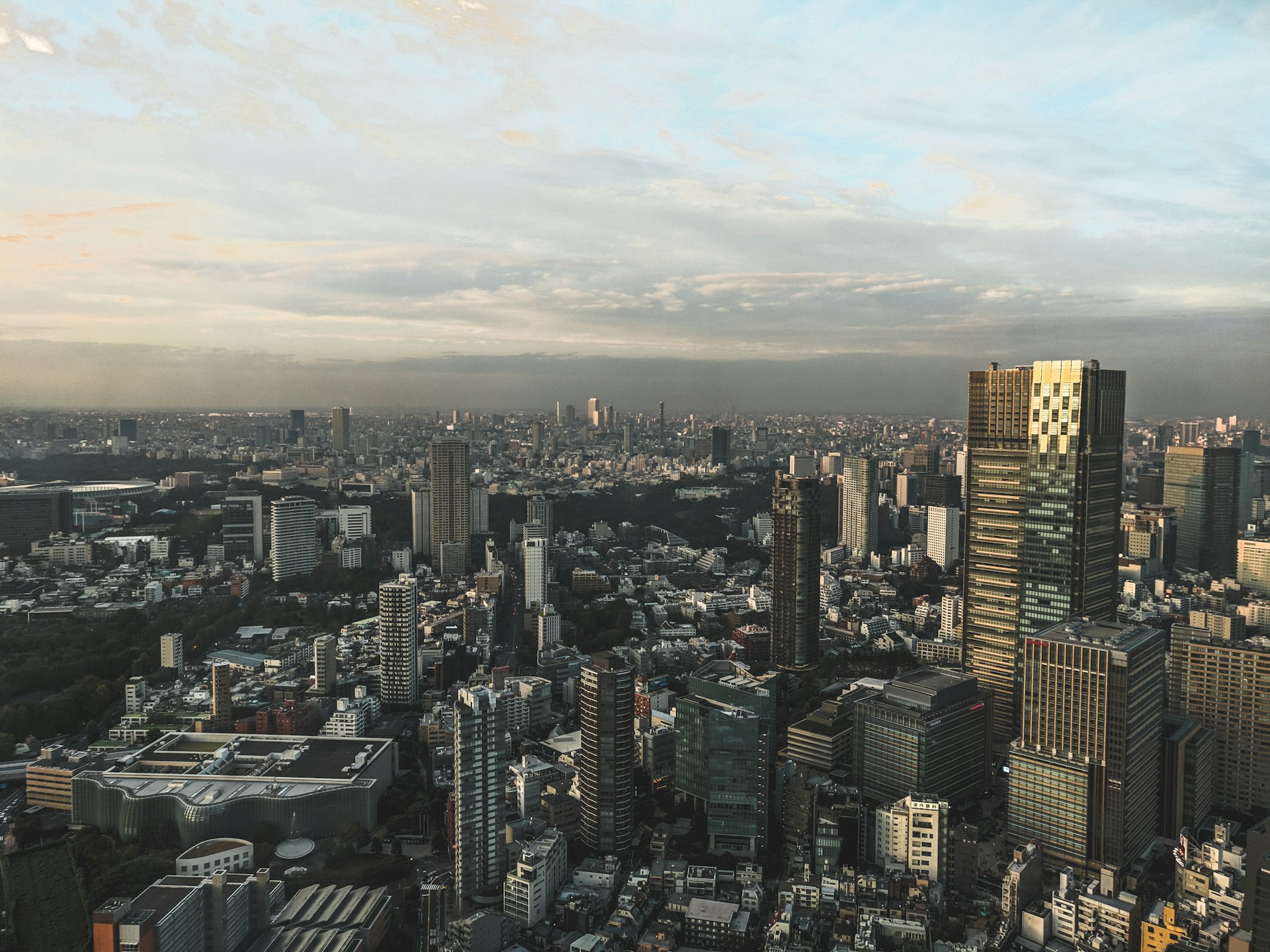 aerial view of city buildings during daytime