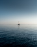 sailboat on sea during daytime