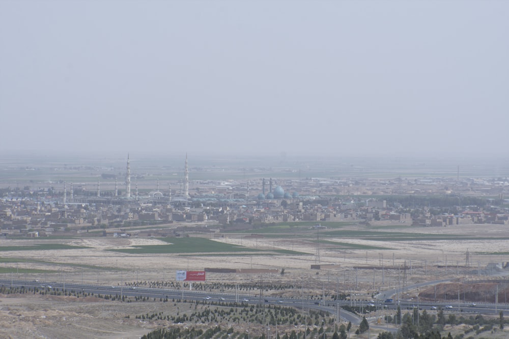 aerial view of city during daytime