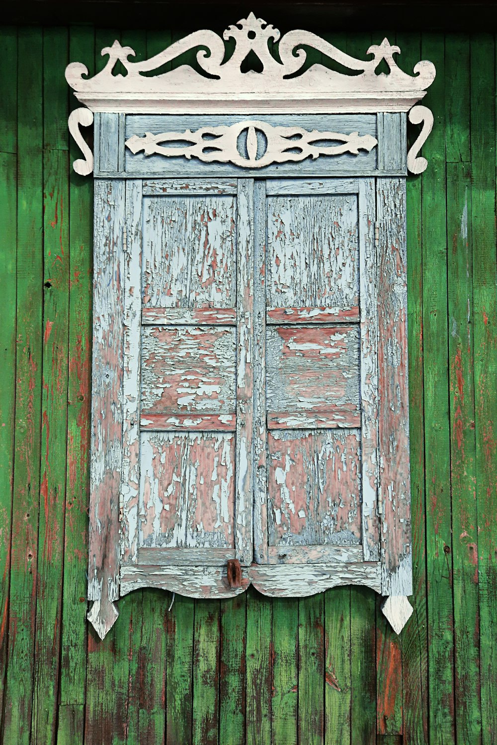 brown wooden door with number 8