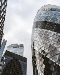 low angle photography of high rise building