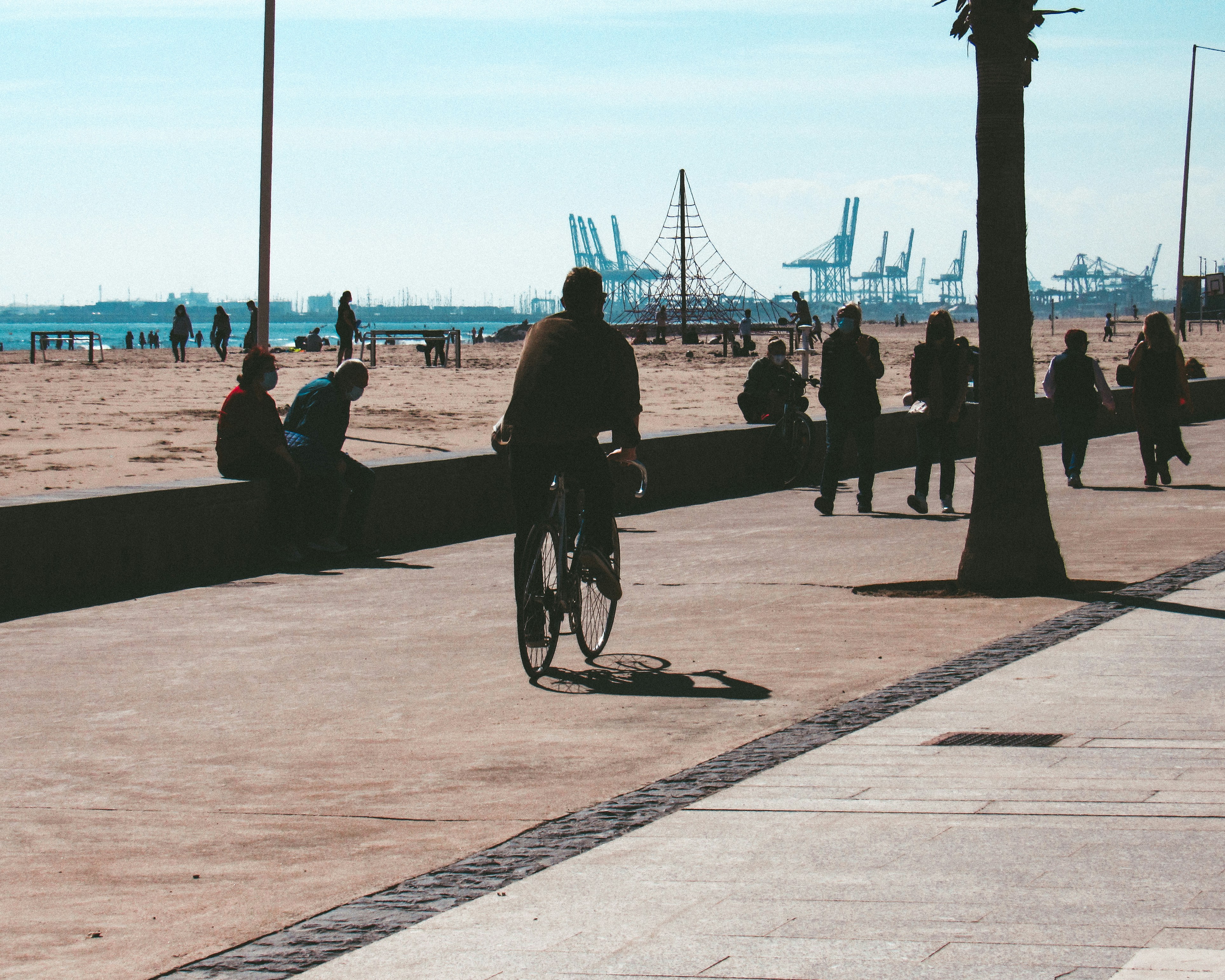 people walking on the beach during daytime