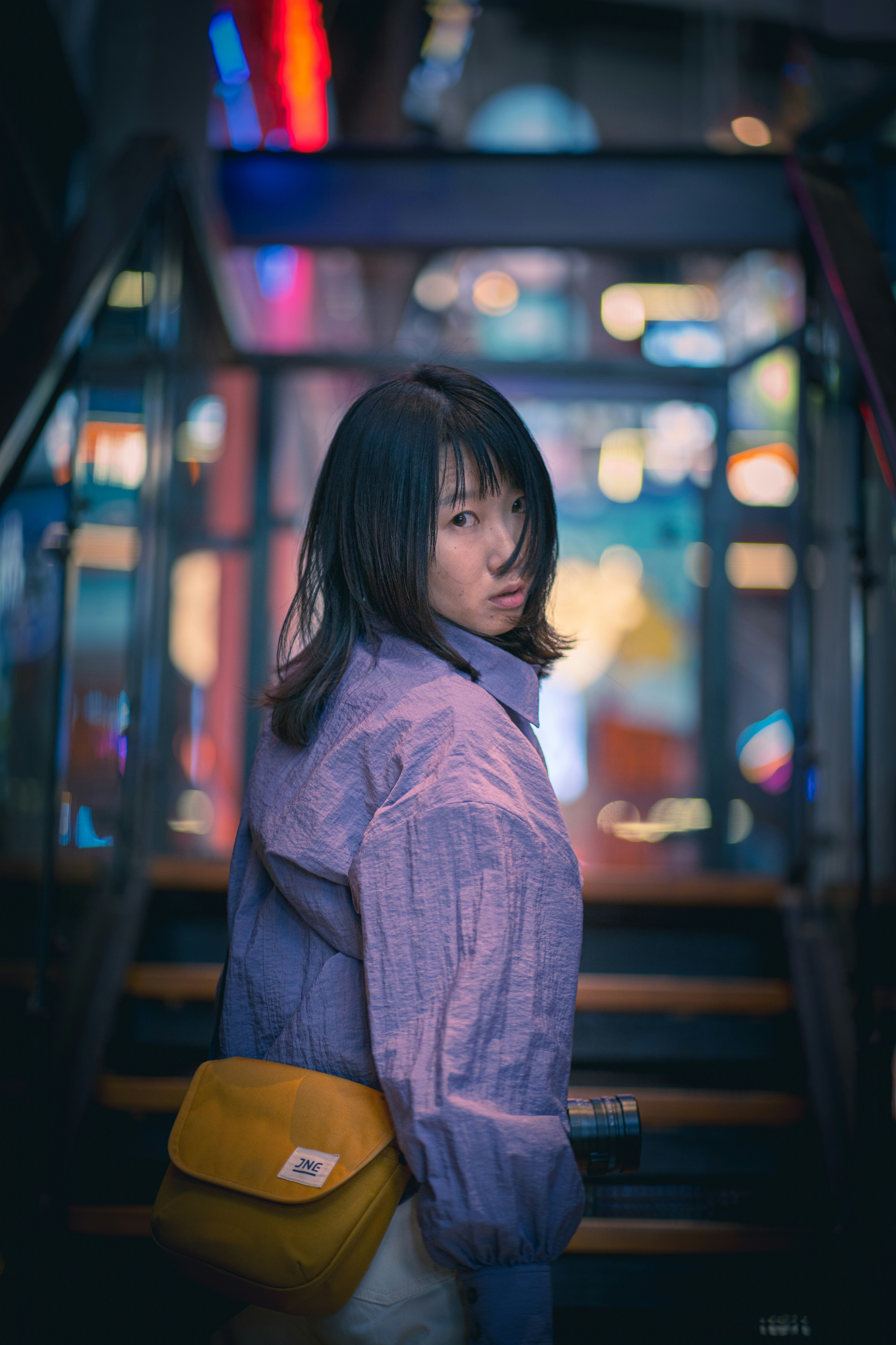 Anime character portrait, vibrant colors, ilustrasi artikel Craft Your Destiny: Mastering the Art of Anime 4