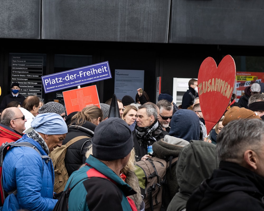 people gathering in a event