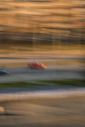 Action-packed scene from an android racing game with dynamic motion blur.