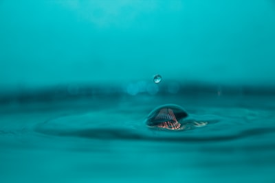 water drop on body of water timeless google meet background