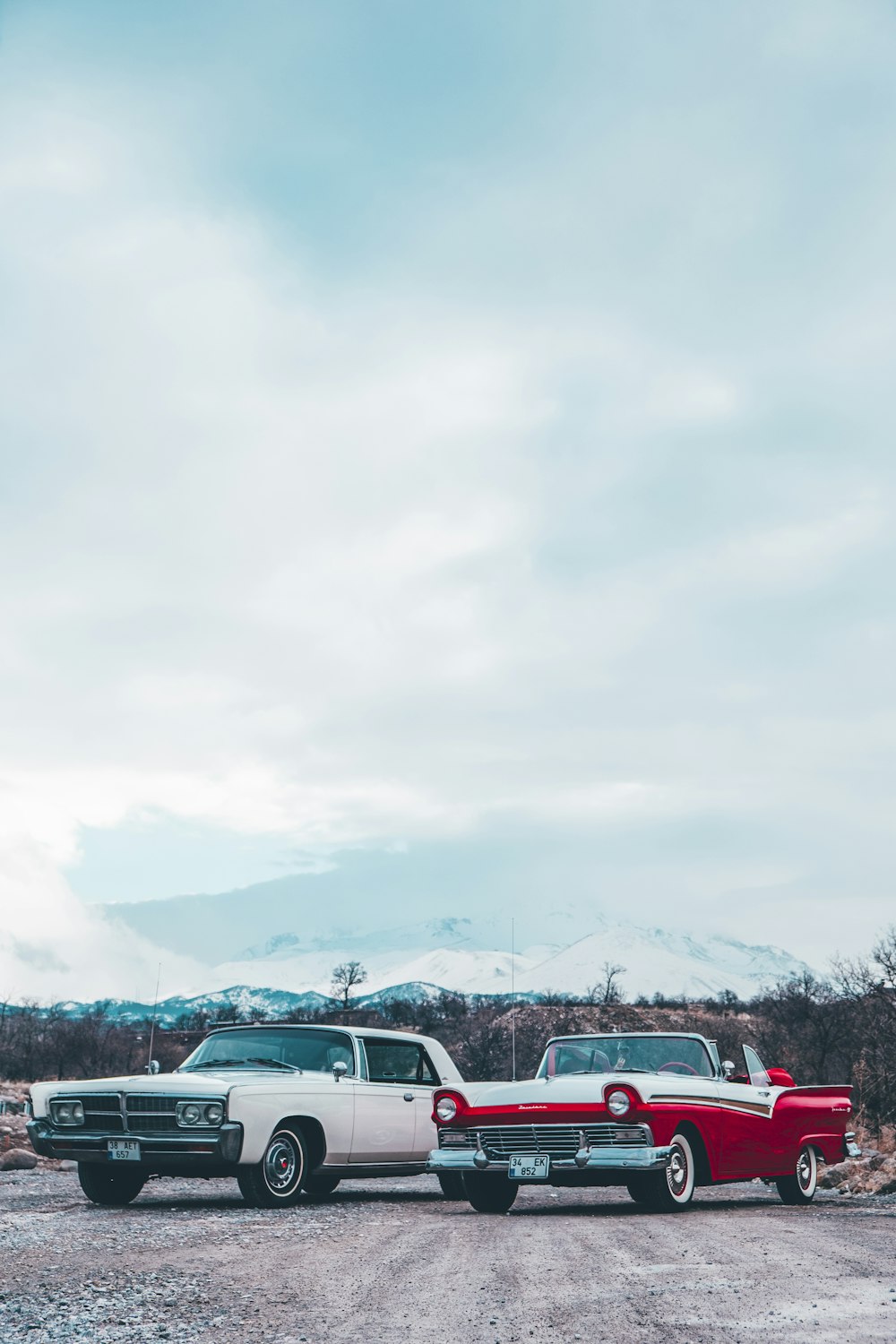 cars parked on parking lot during daytime