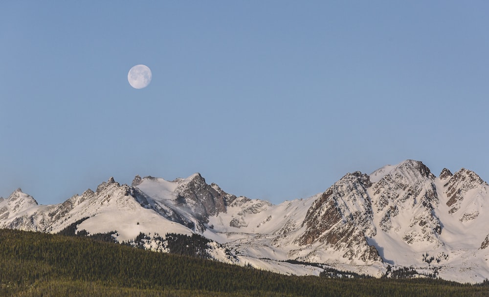 snow covered mountains during daytime