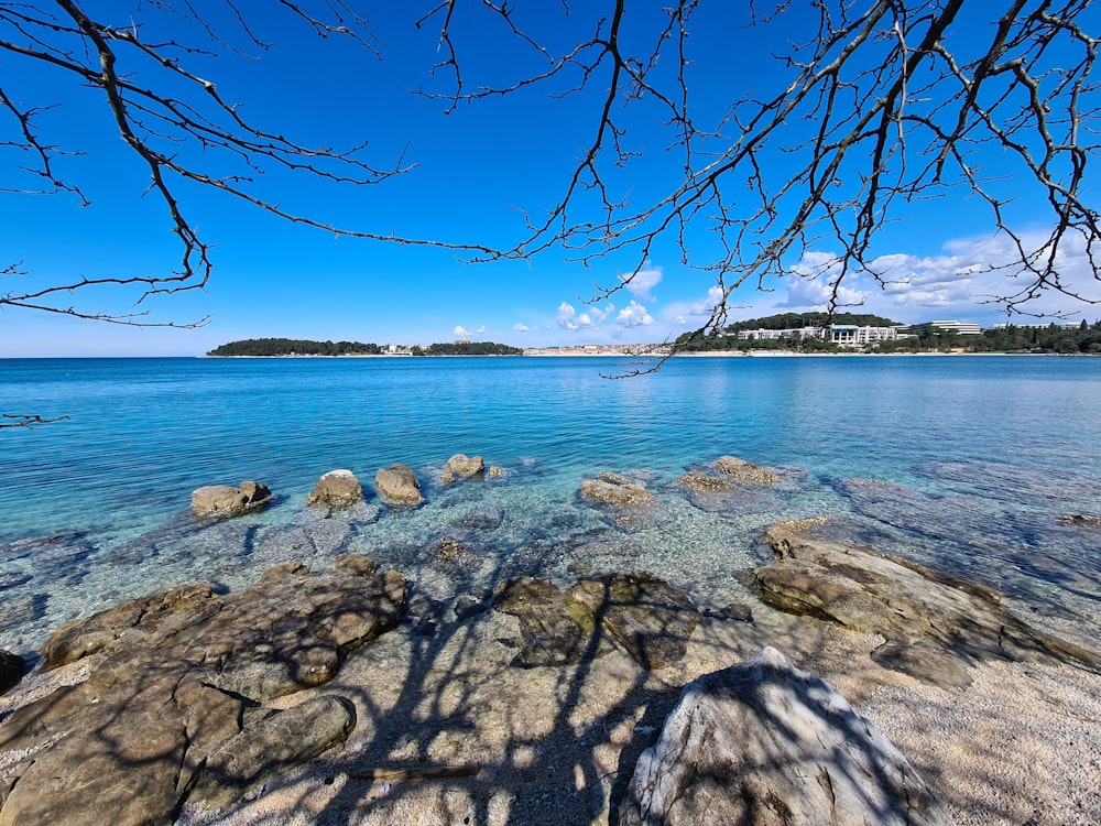 blue body of water under blue sky during daytime