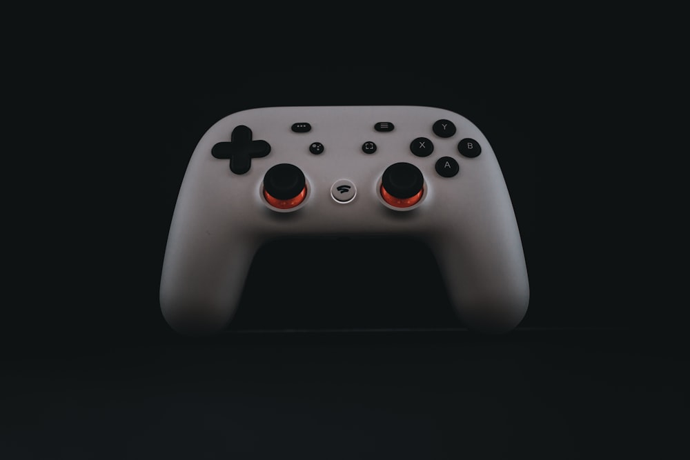 white xbox one game controller