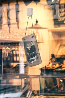 A vintage photo of the store’s first day, capturing the beginning of the journey.