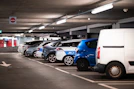 cars parked in parking lot