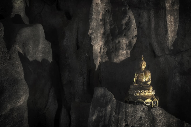 Buddhist cave art